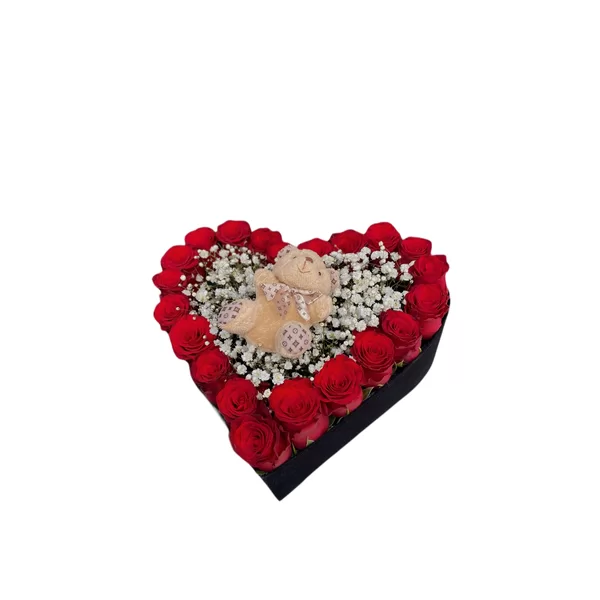 Heart Rose Box