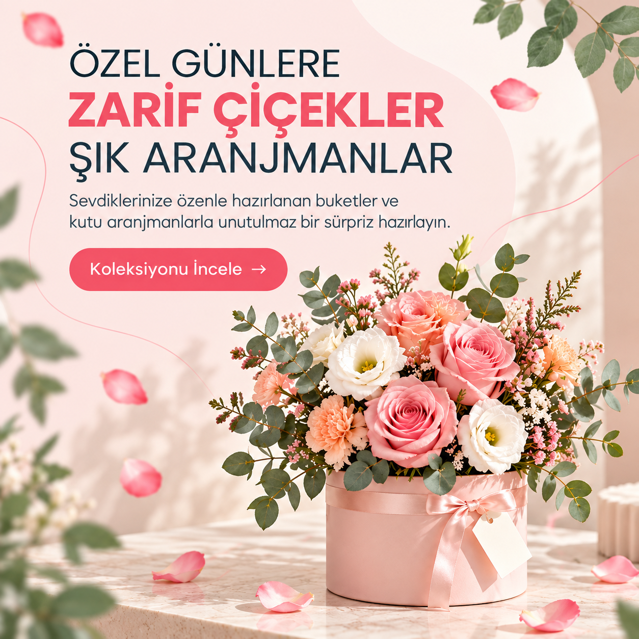 Çiçeklerle Büyüleyin