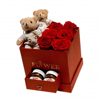 Flower Rose Box